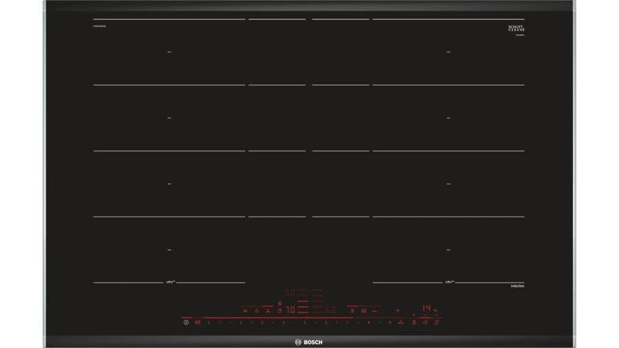 Bosch Serie 4 NXX675CB1E Kochfeld Schwarz, Edelstahl Integriert Zonen-Induktionskochfeld 4 Zone(n) 6 Bosch Serie 4 NXX675CB1E Kochfeld Schwarz, Edelstahl Integriert Zonen-Induktionskochfeld 4 Zone(n) - Image 4