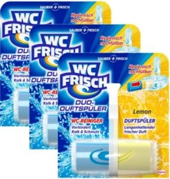 WC FRISCH Duo-Duftspüler 10er Pack Lemon WC Reiniger & WC-Duftstein 10x1 Stück 11 WC FRISCH Duo-Duftspüler 10er Pack Lemon WC Reiniger & WC-Duftstein 10x1 Stück -Küche Produkte Geschäft 025b5857 6577 4594 a226 33564a687d51