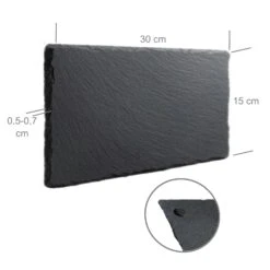 EGenuss 6er-Set Schieferplatten Dessertteller Sushi Geschirr Schwarz Teller Schiefer Serviertablett 30x15 Cm 11 EGenuss 6er-Set Schieferplatten Dessertteller Sushi Geschirr Schwarz Teller Schiefer Serviertablett 30x15 Cm -Küche Produkte Geschäft 0dce71d1 d3c8 4ac2 ac79 703767d957d0