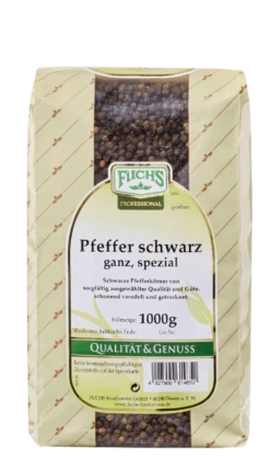 Fuchs Pfeffer Schwarz Ganz (1kg)