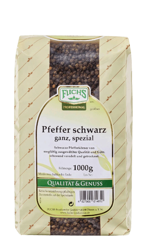 Fuchs Pfeffer Schwarz Ganz (500g) 5 Fuchs Pfeffer Schwarz Ganz (500g) - Image 3