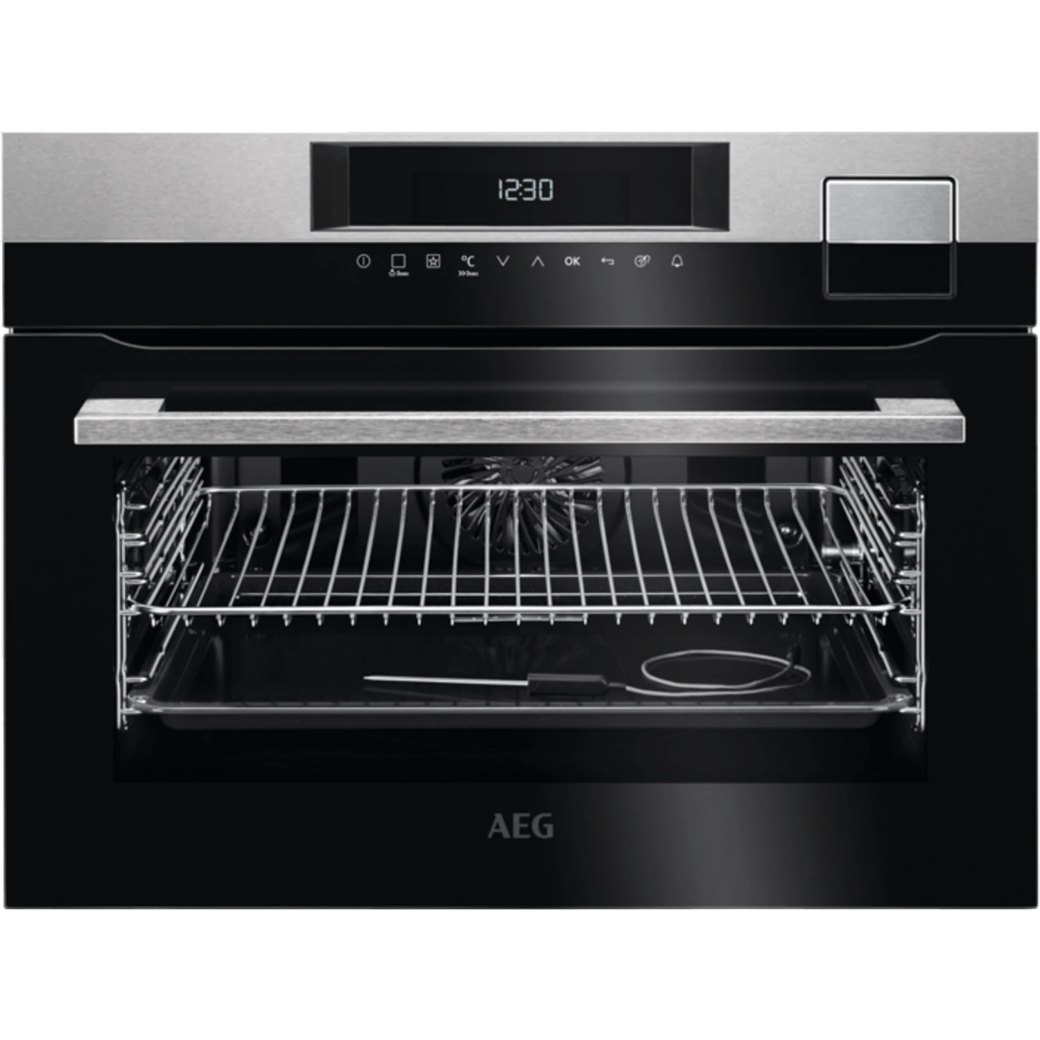 AEG 9000 SteamPro Dampfbackofen / Dampfreinigung / MaxiKlasse™ - Extra Großer Garraum (70 Liter) / Schwarz BSK792280B 6 AEG 9000 SteamPro Dampfbackofen / Dampfreinigung / MaxiKlasse™ - Extra Großer Garraum (70 Liter) / Schwarz BSK792280B - Image 4