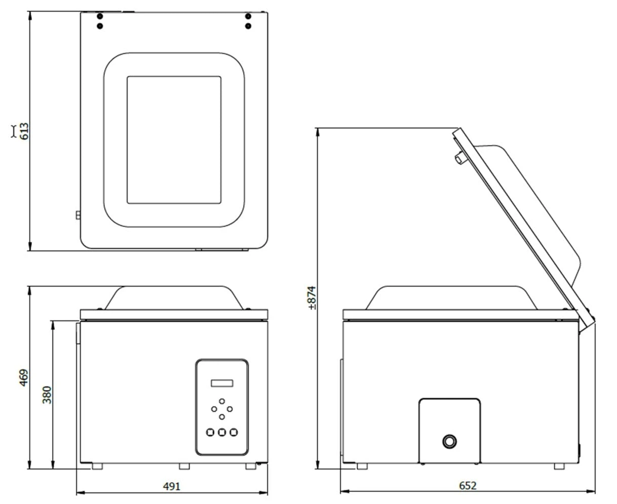 Henkelman Vakuumiergerät Vakuumierer AERO 42XL Kammer Vakuumgerät Sous Vide 5 Henkelman Vakuumiergerät Vakuumierer AERO 42XL Kammer Vakuumgerät Sous Vide - Image 3