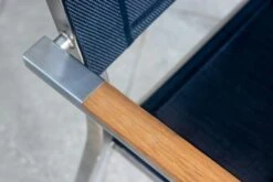 METRO Professional Stuhl, Edelstahl / Textilehne / FSC Teakholz, 55 X 56 X 85 Cm, Mit Armlehnen, Stapelbar, Schwarz 15 METRO Professional Stuhl, Edelstahl / Textilehne / FSC Teakholz, 55 X 56 X 85 Cm, Mit Armlehnen, Stapelbar, Schwarz -Küche Produkte Geschäft 22059cbe bade 4763 a515 31ada4159e68