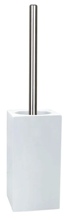 Spirella WC Bürste Toilettenbürste Klobürste "Quadro" Steingut 11,5 X 45 Cm - Weiß -Küche Produkte Geschäft 24a8ac25 2eb9 4103 91c6 eb8b95533a04