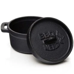 BBQ-Nerd© 6er Set Mini Dutch Oven | Kleiner Gusseisentopf Mit Deckel 11x5cm Für Grill, Feuerstelle, Backofen, Herd ǀ Serviertöpfe Kochtopf Schmortopf -Küche Produkte Geschäft 2891a6f6 30e4 4e50 9153 8fd9d34c21af
