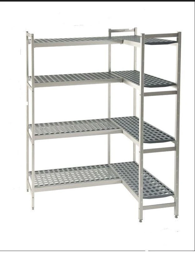 Gastro Edelstahl Kühlzellenregal, Regal,Lagerregal 1264x370x1680+1810x370x1680mm 7 Gastro Edelstahl Kühlzellenregal, Regal,Lagerregal 1264x370x1680+1810x370x1680mm - Image 5