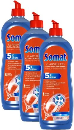 Somat Klarspüler Geschirrreiniger 5x750 Ml Spülmaschinenreiniger Reinigung -Küche Produkte Geschäft 2aa41f8c 0c3d 4075 8fce 608b9cf7ba99