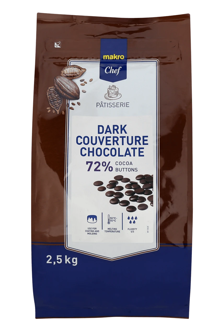 METRO Chef Kuvertüre Buttons Weiße Schokolade (2,5 Kg) 6 METRO Chef Kuvertüre Buttons Weiße Schokolade (2,5 Kg) - Image 4