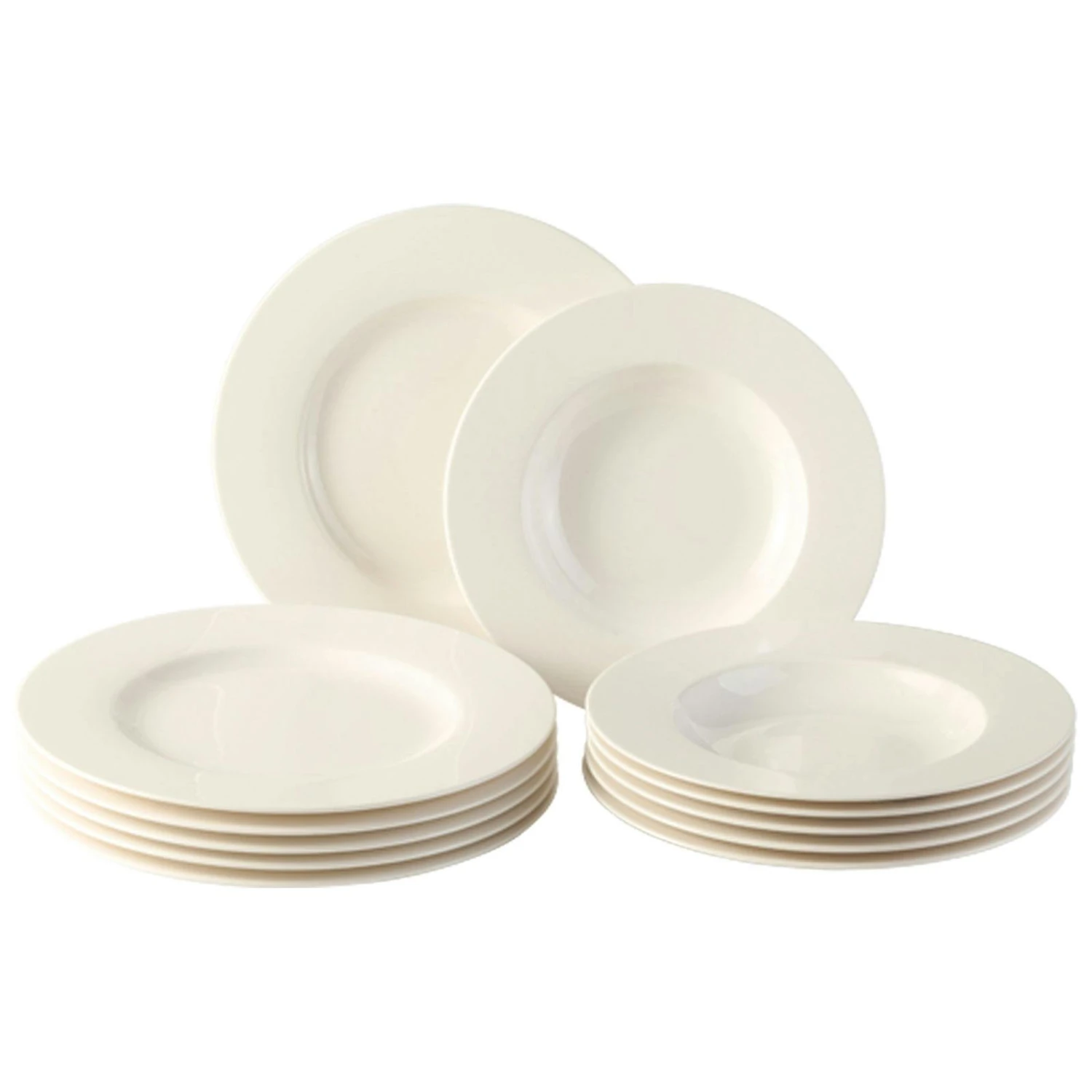 Villeroy & Boch Wonderful World White 4 Friends Set 36tlg. 7 Villeroy & Boch Wonderful World White 4 Friends Set 36tlg. - Image 5