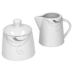 Kaffeeergänzungsset Milchkännchen & Zuckerdose Lima Porzellan Weiß Mit Dekor 12 Kaffeeergänzungsset Milchkännchen & Zuckerdose Lima Porzellan Weiß Mit Dekor -Küche Produkte Geschäft 3a8bc387 8166 45a2 a29e a5e0759e4a6c