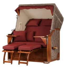 Strandkorb Komplettset - Bene Living - Schaalsee Mahagoni - PE Grau - Modell 534 - Inkl. Liftersystem 12 Strandkorb Komplettset - Bene Living - Schaalsee Mahagoni - PE Grau - Modell 534 - Inkl. Liftersystem -Küche Produkte Geschäft 3d23eb29 ebe2 4b7e a043 5bb2e6378430 1