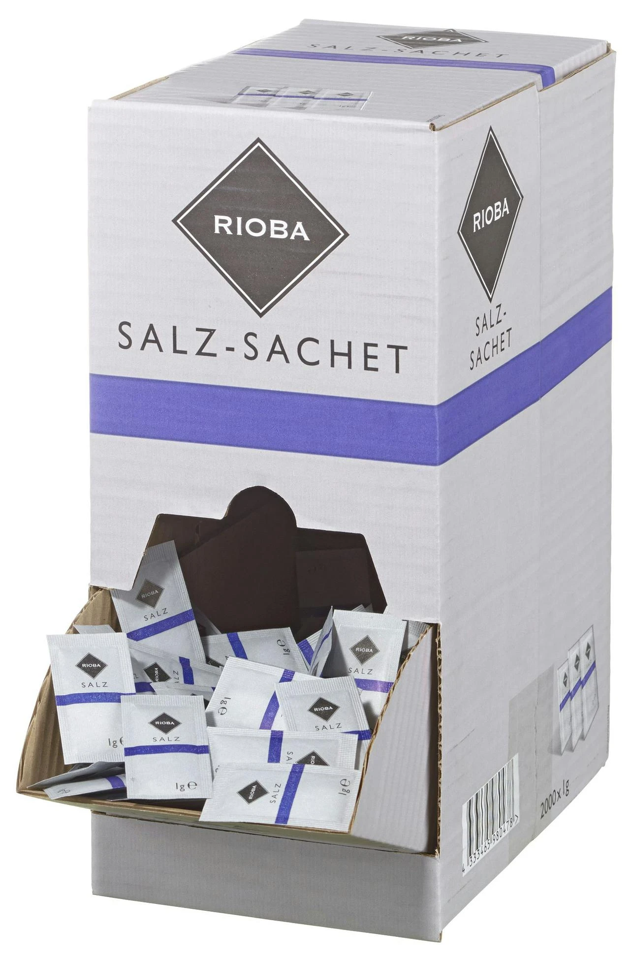 Rioba Salz Sachet 2000 Portionen X 1g (2kg) 4 Rioba Salz Sachet 2000 Portionen X 1g (2kg) - Image 2