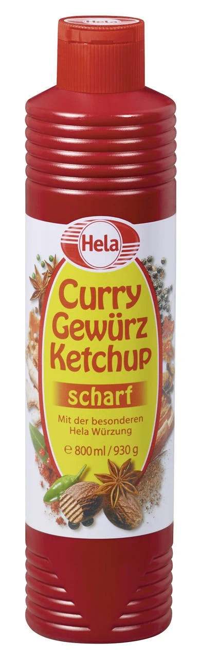 Hela Schaschlik Gewürzketchup Pikant (800 Ml) 4 Hela Schaschlik Gewürzketchup Pikant (800 Ml) - Image 2
