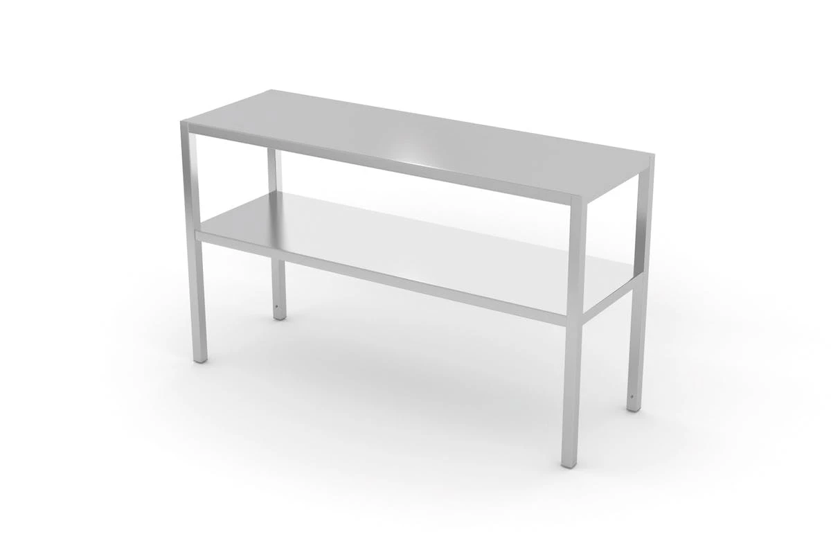 Edelstahl Gastro-Aufsatzbord Schmal | AISI 430 Qualität | HxBxT 70x60x40 4 Edelstahl Gastro-Aufsatzbord Schmal | AISI 430 Qualität | HxBxT 70x60x40 - Image 2