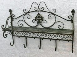 DanDiBo Garderobe Malega 12205 Wandgarderobe 60 Cm Kleiderhaken Wandregal Regal Haken -Küche Produkte Geschäft 4a9606eb a7c4 4b85 ad26 62c3a1218b9e