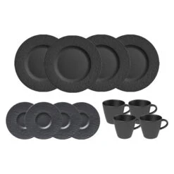 Villeroy & Boch Manufacture Rock Kaffee Set Schwarz 12-teilig -Küche Produkte Geschäft 4c25b2dc dd2e 4b8d a6b1 f41a012acab5