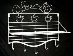 DanDiBo Garderobe Malega 12205 Wandgarderobe 60 Cm Kleiderhaken Wandregal Regal Haken -Küche Produkte Geschäft 5038d709 ff30 4ef8 9fde af90628576cd