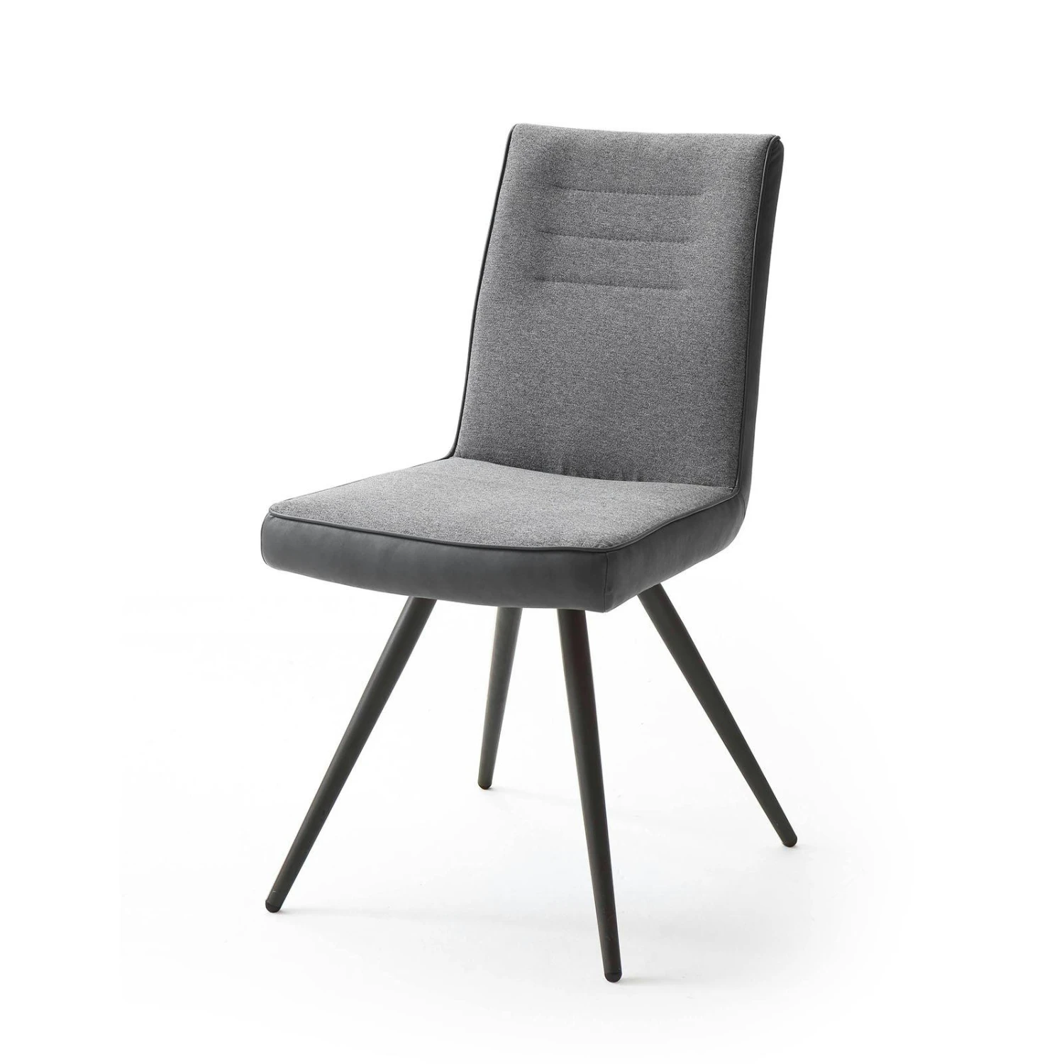 Stuhl Alessia E Grau Im 2er Set 4-Fuß Gestell Oval Konisch Anthrazit 7 Stuhl Alessia E Grau Im 2er Set 4-Fuß Gestell Oval Konisch Anthrazit - Image 5
