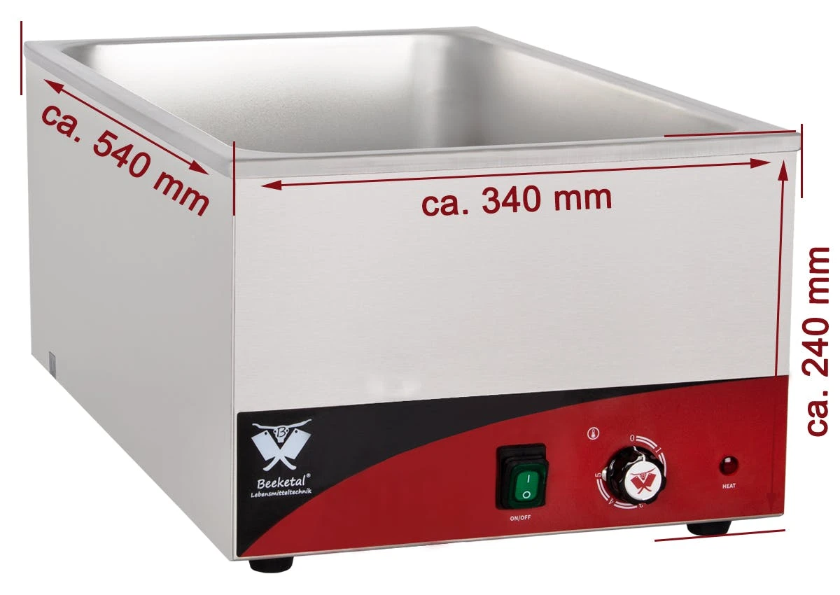 Beeketal Speisenwärmer Wasserbad Bain Marie BBMoA 9 Beeketal Speisenwärmer Wasserbad Bain Marie BBMoA - Image 7