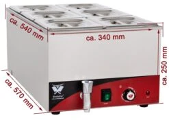 Beeketal Speisenwärmer Wasserbad Bain Marie BBM-6 13 Beeketal Speisenwärmer Wasserbad Bain Marie BBM-6 -Küche Produkte Geschäft 689cd3f0 fbc8 4061 ae92 b6f6f1cfcf19 1