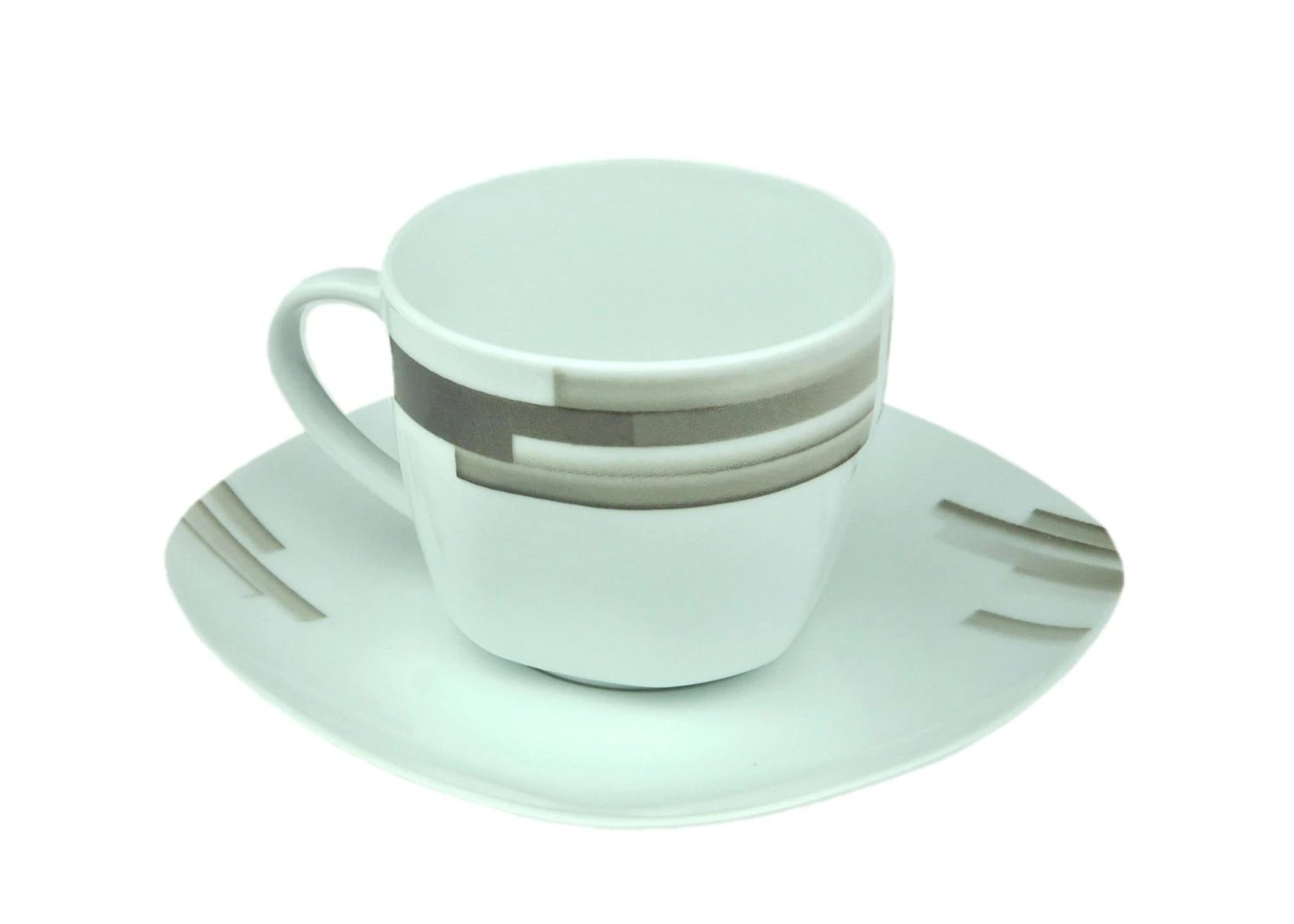 Kaffeetasse 20cl Mit Untertasse 14,5cm Fashion 4 Kaffeetasse 20cl Mit Untertasse 14,5cm Fashion - Image 2