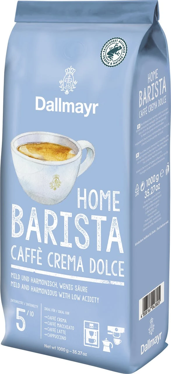 Dallmayr Kaffeebohnen Home Barista Crema Dolce (1 Kg) 9 Dallmayr Kaffeebohnen Home Barista Crema Dolce (1 Kg) - Image 7