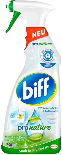 Biff Pro Nature 8x750 Ml Badreiniger Sprühflasche 8er Pack Reiniger Gegen Kalk -Küche Produkte Geschäft 6be6fe07 0ab7 4f0f 8752 7395fecc3625