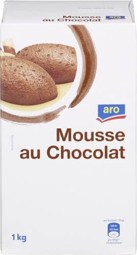 Aro Mousse Au Chocolat Dessertcremepulver Mit Raspelschokolade (1 Kg) 3 Aro Mousse Au Chocolat Dessertcremepulver Mit Raspelschokolade (1 Kg)