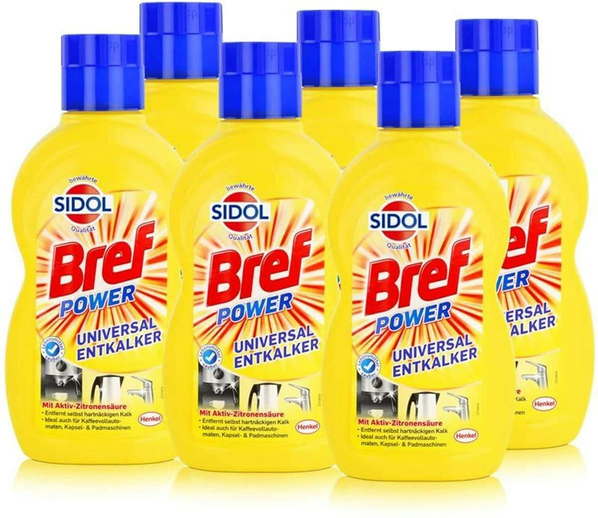 Bref Sidol Universal-Entkalker Reiniger 2x500 Ml Reinigungsmittel Sauberkeit 6 Bref Sidol Universal-Entkalker Reiniger 2x500 Ml Reinigungsmittel Sauberkeit - Image 4