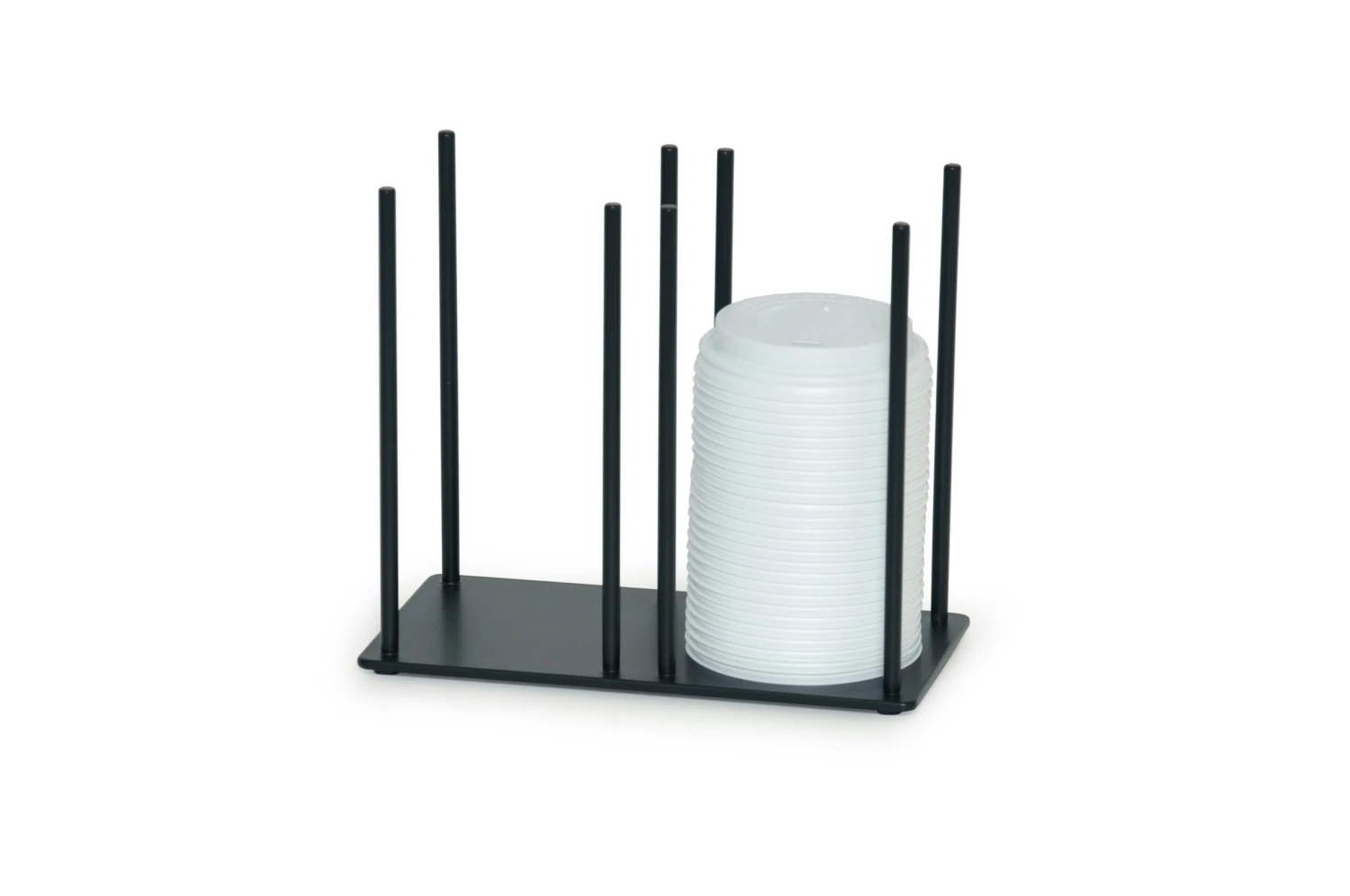 DD 130BK - Deckelspender 1 Fach Schwarz 5 DD 130BK - Deckelspender 1 Fach Schwarz - Image 3