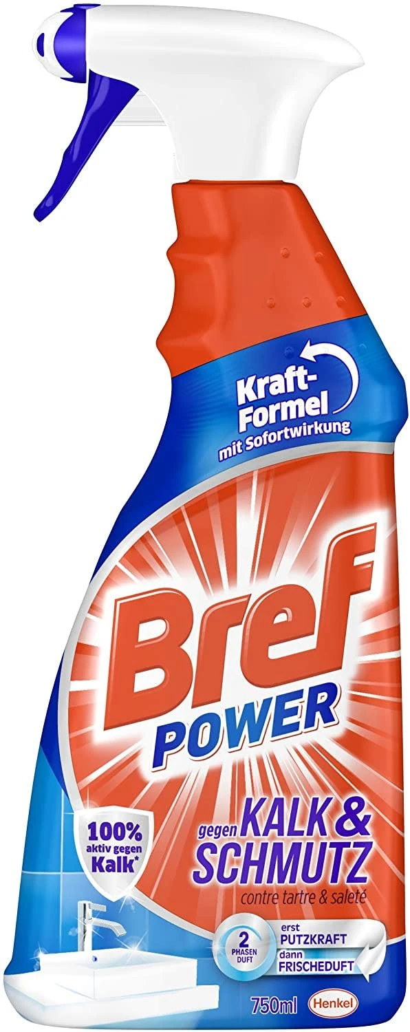 Bref Power Gegen Kalk Und Schmutz Kalkreiniger 2x750 Ml Sprühflasche Reiniger 8 Bref Power Gegen Kalk Und Schmutz Kalkreiniger 2x750 Ml Sprühflasche Reiniger - Image 6