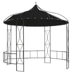 VidaXL Pavillon 300 X 290 Cm Weiß Rund 11 VidaXL Pavillon 300 X 290 Cm Weiß Rund -Küche Produkte Geschäft 7908e319 1bbc 45ce ad00 1f8754ce7dbb