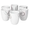 6er Set Kaffeebecher Palazzo 33cl - Kaffeetasse Aus Weißem Porzellan Mit Dekor-Kreisen In Grau Und Dunkelrot 1 6er Set Kaffeebecher Palazzo 33cl - Kaffeetasse Aus Weißem Porzellan Mit Dekor-Kreisen In Grau Und Dunkelrot -Küche Produkte Geschäft 7acdde88 8d2b 499b 94f9 9c9cd2b727ee