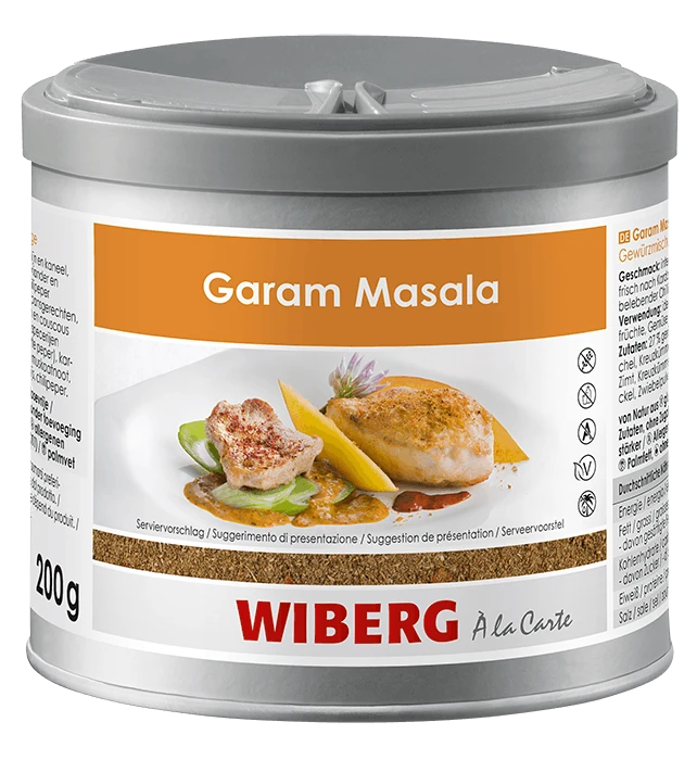 WIBERG Garam Masala Gewürzmischung Indischer Art (470 Ml) 3 WIBERG Garam Masala Gewürzmischung Indischer Art (470 Ml)