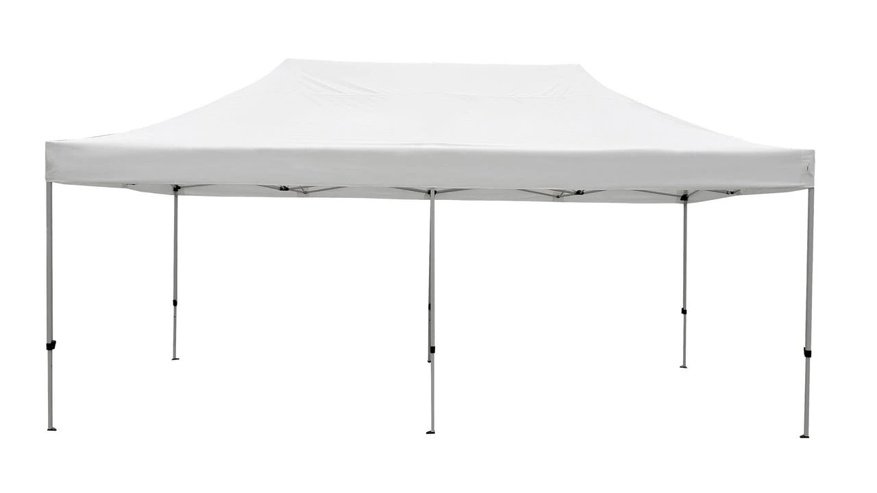 VidaXL Pavillon 300 X 290 Cm Weiß Rund 9 VidaXL Pavillon 300 X 290 Cm Weiß Rund - Image 7