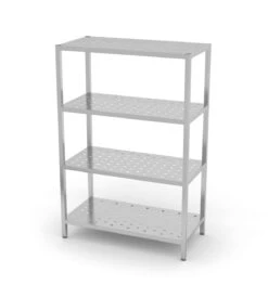 Edelstahl Gastro-Lagerregal Mit 5 Verstellbaren (perforierten) Ablagefächern | AISI 430 Qualität | HxBxT 180x140x40 12 Edelstahl Gastro-Lagerregal Mit 5 Verstellbaren (perforierten) Ablagefächern | AISI 430 Qualität | HxBxT 180x140x40 -Küche Produkte Geschäft 9265cb06 1b2f 4351 b13e 79067ede826b