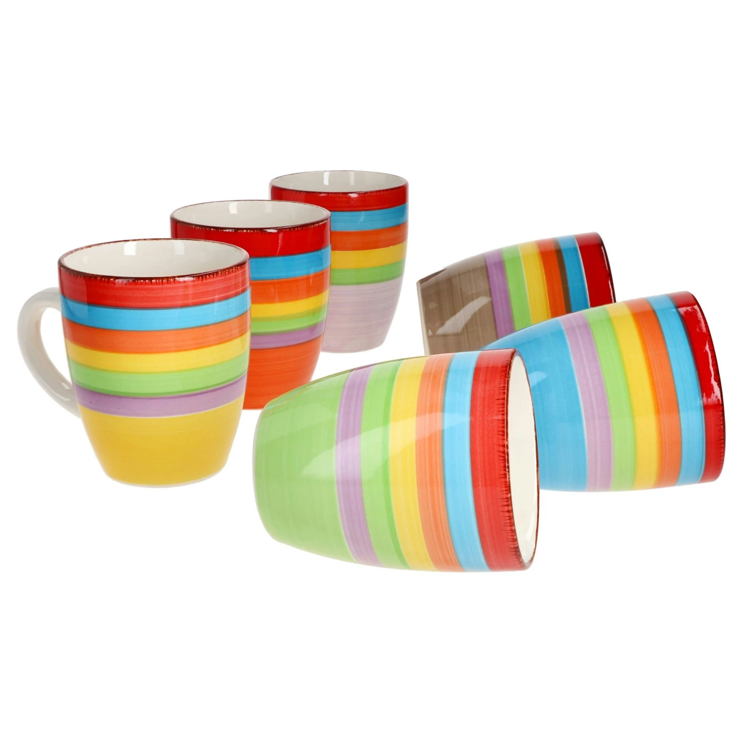 6er Set Kaffeebecher Ibiza Rainbow Summer - 24326544 8 6er Set Kaffeebecher Ibiza Rainbow Summer - 24326544 - Image 6