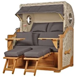 Strandkorb - Bene Living - Königssee Teak Bullauge - PE Grau - Modell 551 - Inkl. Liftersystem 11 Strandkorb - Bene Living - Königssee Teak Bullauge - PE Grau - Modell 551 - Inkl. Liftersystem -Küche Produkte Geschäft 9a3eb263 ebe4 4ffc 9154 bbf26e366715