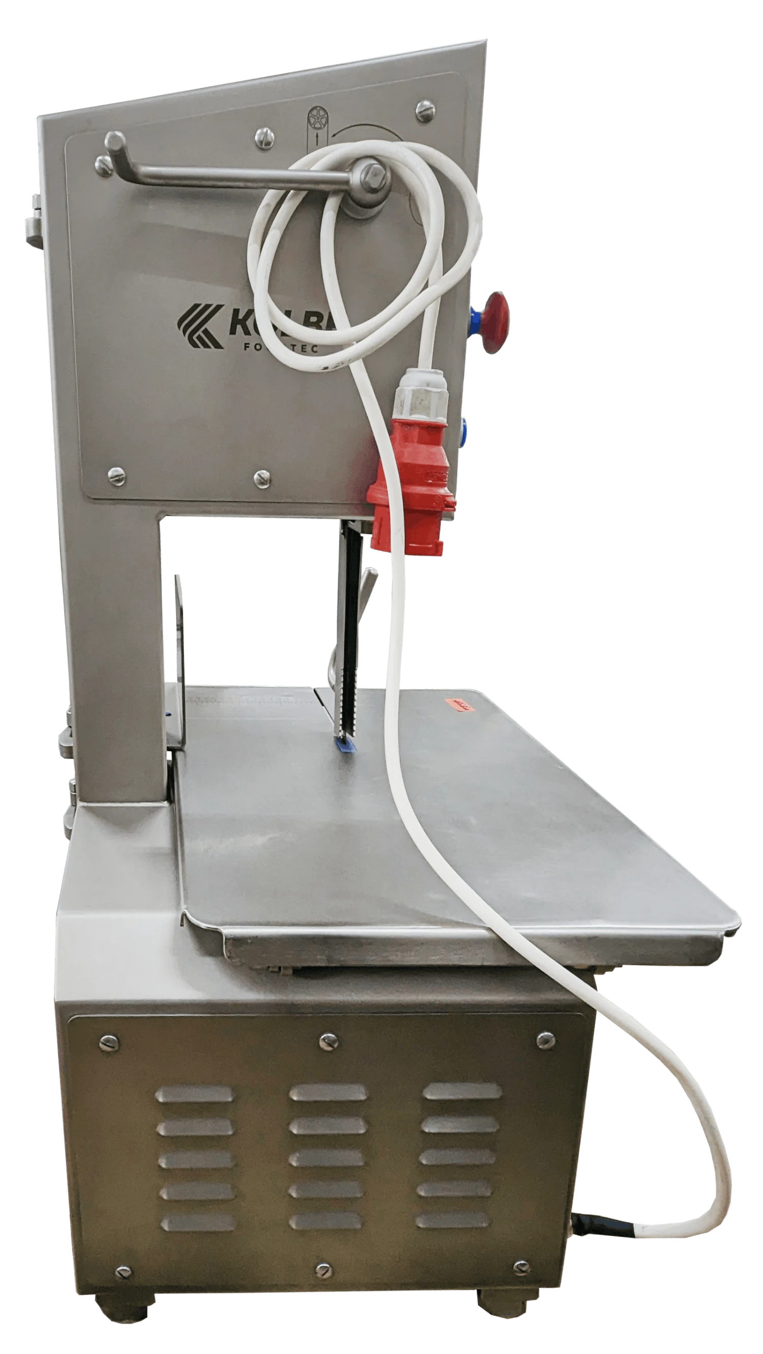 Knochenbandsäge Kolbe K220 Bandsäge Tischmodell Fleischsäge 400V Linksauslage 8 Knochenbandsäge Kolbe K220 Bandsäge Tischmodell Fleischsäge 400V Linksauslage - Image 6