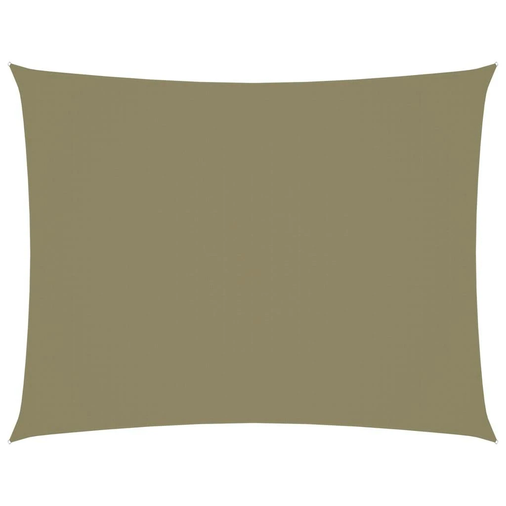 VidaXL Sonnensegel Oxford-Gewebe Rechteckig 3x4 M Taupe 6 VidaXL Sonnensegel Oxford-Gewebe Rechteckig 3x4 M Taupe - Image 5