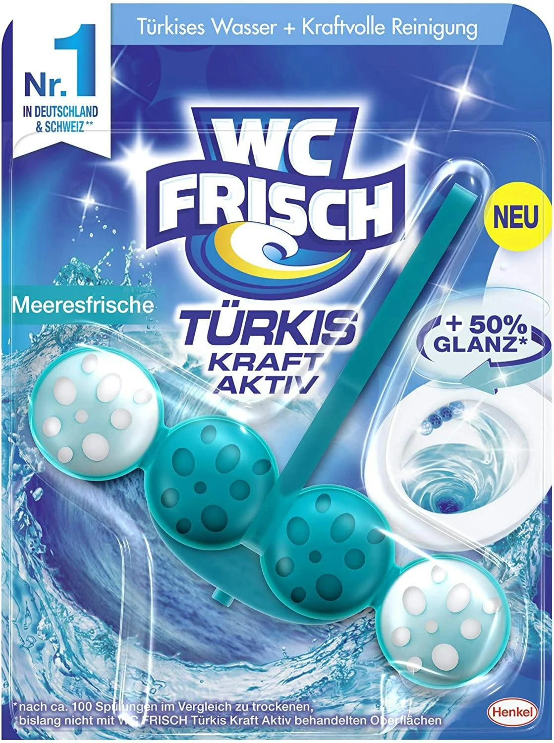 WC-Frisch Kraft Aktiv Duftspüler Coconut Water 10x50g WC Reiniger Reinigung 9 WC-Frisch Kraft Aktiv Duftspüler Coconut Water 10x50g WC Reiniger Reinigung - Image 7