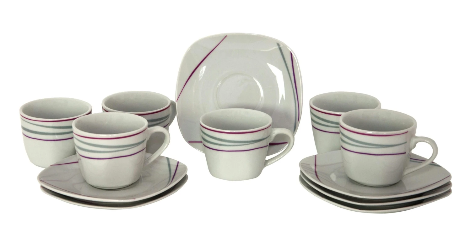 Kaffeetasse 20cl Mit Untertasse 14,5cm Fashion 7 Kaffeetasse 20cl Mit Untertasse 14,5cm Fashion - Image 5