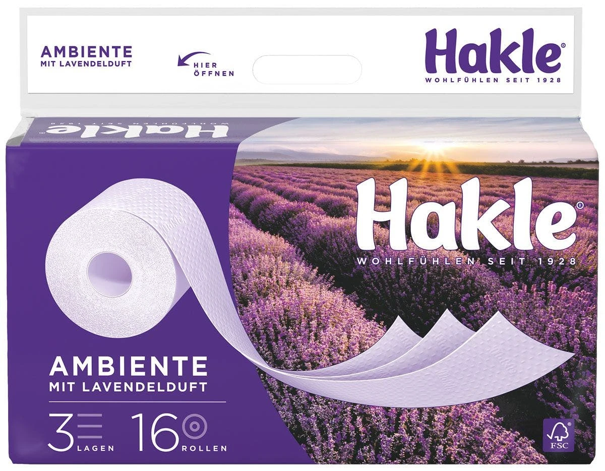 Hakle Toilettenpapier Kamille (3-lagig, 16 Rollen) 7 Hakle Toilettenpapier Kamille (3-lagig, 16 Rollen) - Image 5