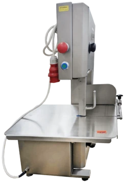 Knochenbandsäge Kolbe K220 Bandsäge Tischmodell Fleischsäge 400V Linksauslage