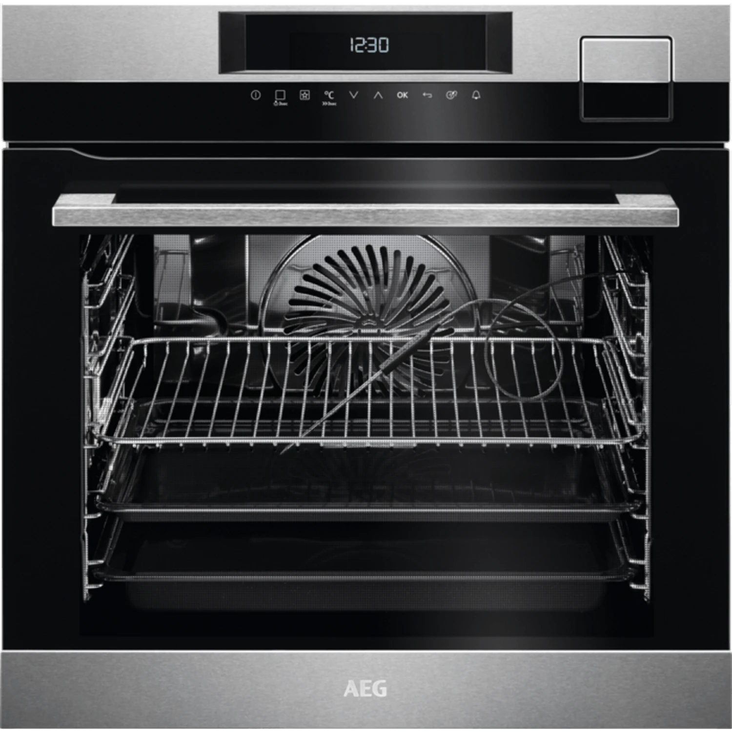 AEG 9000 SteamPro Dampfbackofen / Dampfreinigung / MaxiKlasse™ - Extra Großer Garraum (70 Liter) / Schwarz BSK792280B 5 AEG 9000 SteamPro Dampfbackofen / Dampfreinigung / MaxiKlasse™ - Extra Großer Garraum (70 Liter) / Schwarz BSK792280B - Image 3