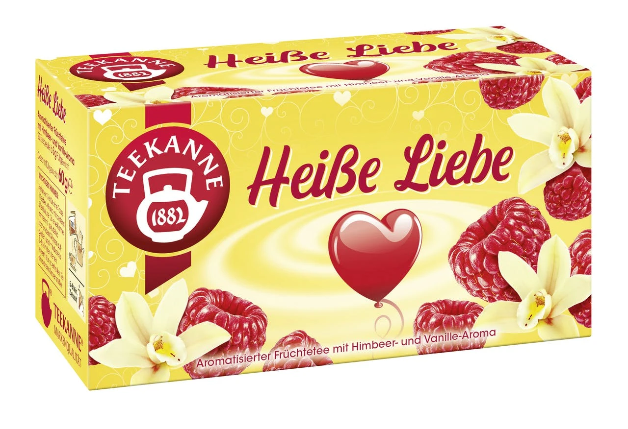 Teekanne Früchtetee Heiße Liebe 20 Teebeutel (60g) 8 Teekanne Früchtetee Heiße Liebe 20 Teebeutel (60g) - Image 6