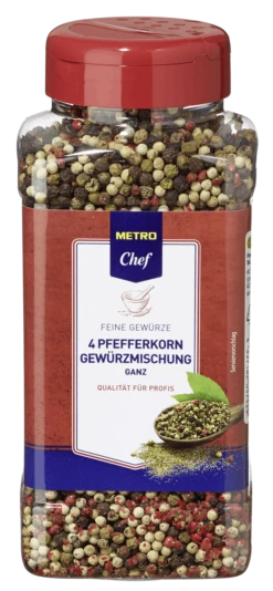 METRO Chef 4 Pfeffer Gewürzmischung Ganz (485 G)
