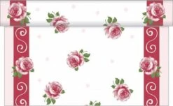 Sovie HOME Tischläufer Johanna Aus Linclass® Airlaid 40 Cm X 4,80 M, 1 Stück - Rosen Blumen Frühling Sommer -Küche Produkte Geschäft b3ba5f70 04be 4310 a52c ef3e3667e40e