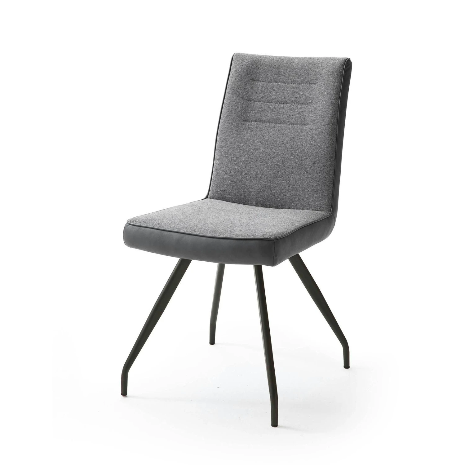 Stuhl Alessia E Grau Im 2er Set 4-Fuß Gestell Oval Konisch Anthrazit 3 Stuhl Alessia E Grau Im 2er Set 4-Fuß Gestell Oval Konisch Anthrazit